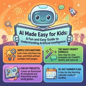 AI Made Easy– Learn the Essential Skills to Future-Proof Your Child This Summer