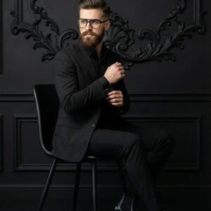 Business & Professional - AI Prompt For Black Velvet Aesthetic Photo