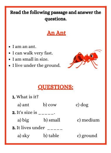 Reading Worksheets for Kids – 75 Printable Activities - Image 3
