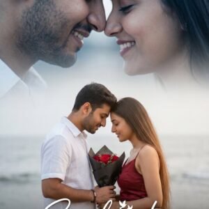 Dual-Zone Cinematic Couple Poster Prompt
