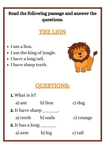 Reading Worksheets for Kids – 75 Printable Activities - Image 5