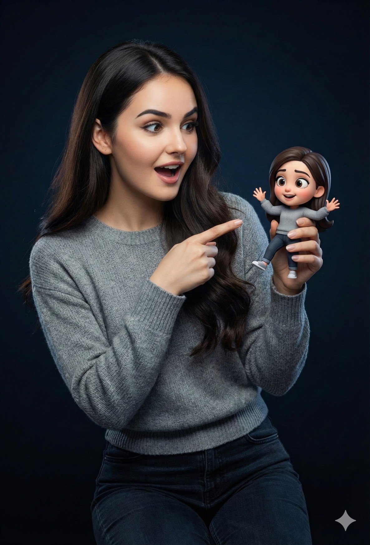3D Caricature AI Prompt – The Double Trouble - Image 3