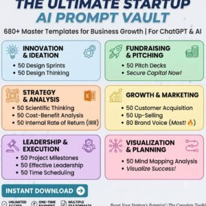 The Ultimate Startup AI Prompt Vault: